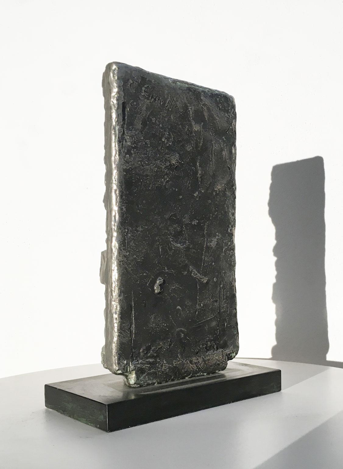 Sculpture abstraite en bronze d'Edmondo, Italie, 1985  Cirillo  Opus de façade en vente 12