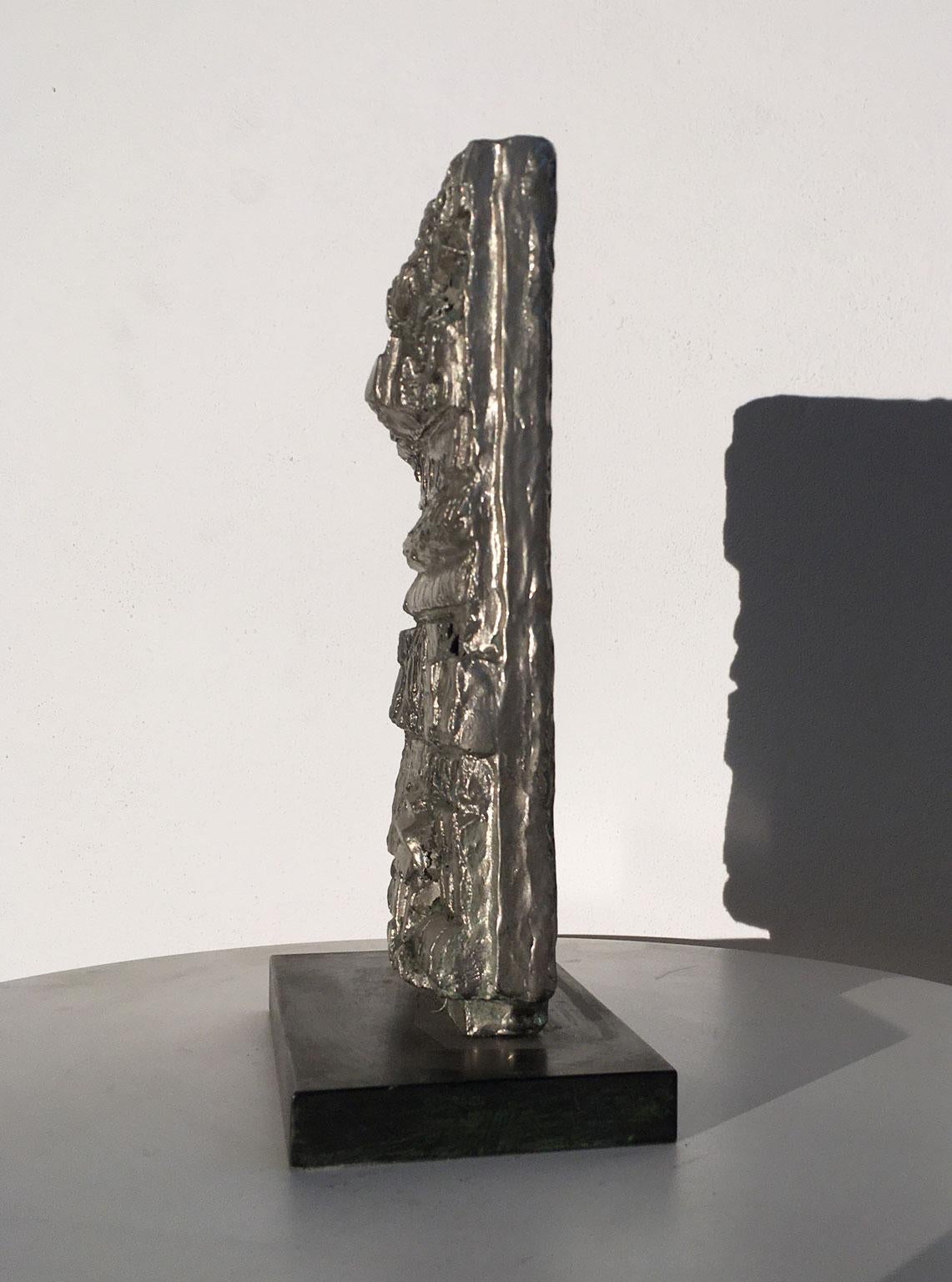Sculpture abstraite en bronze d'Edmondo, Italie, 1985  Cirillo  Opus de façade en vente 13