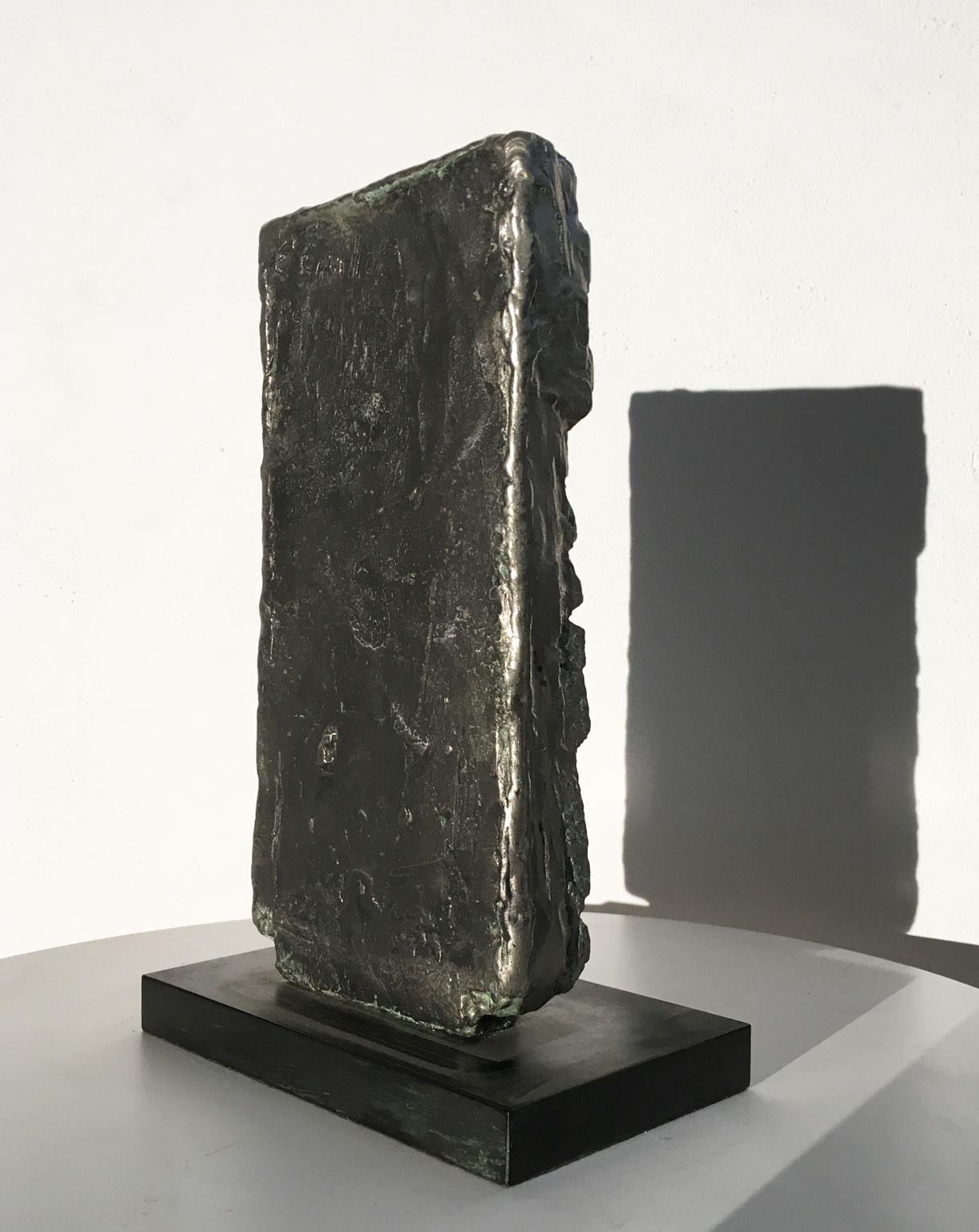 Sculpture abstraite en bronze d'Edmondo, Italie, 1985  Cirillo  Opus de façade en vente 17