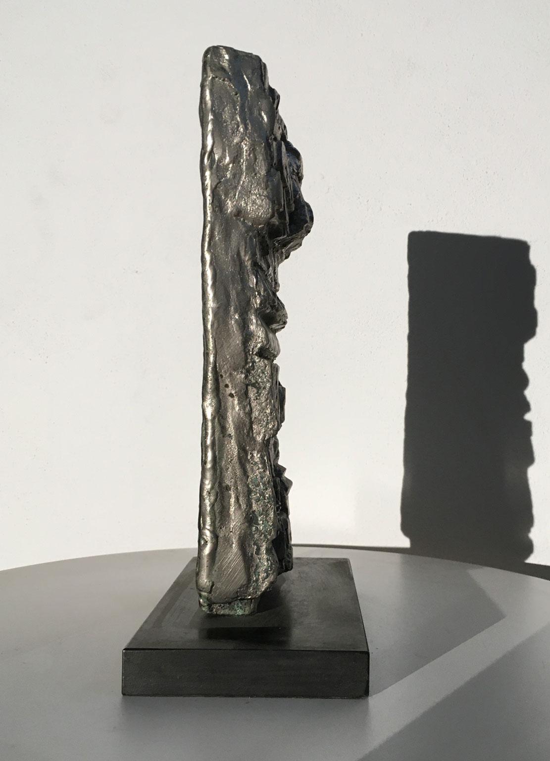 Sculpture abstraite en bronze d'Edmondo, Italie, 1985  Cirillo  Opus de façade en vente 5