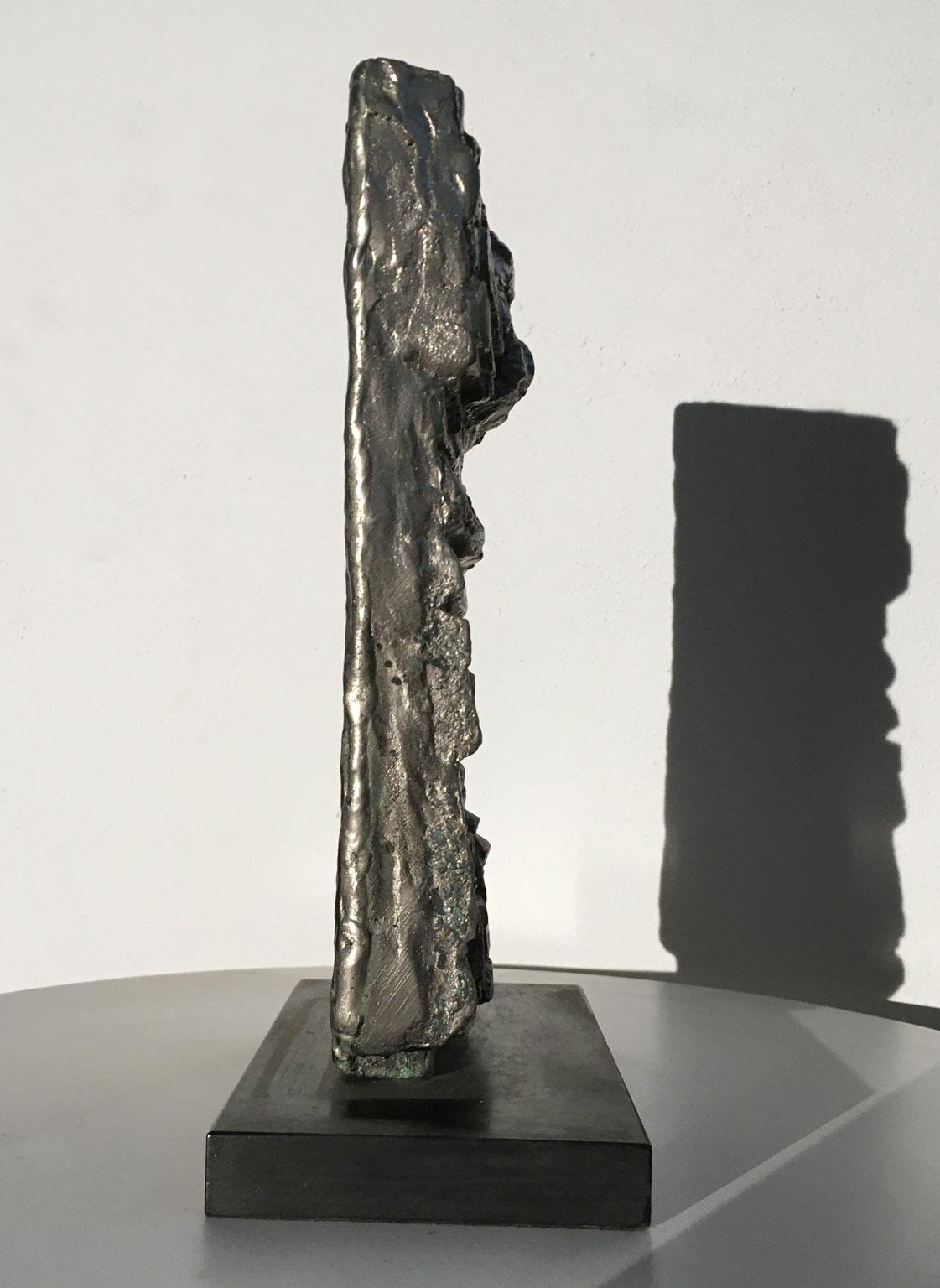 Sculpture abstraite en bronze d'Edmondo, Italie, 1985  Cirillo  Opus de façade en vente 6