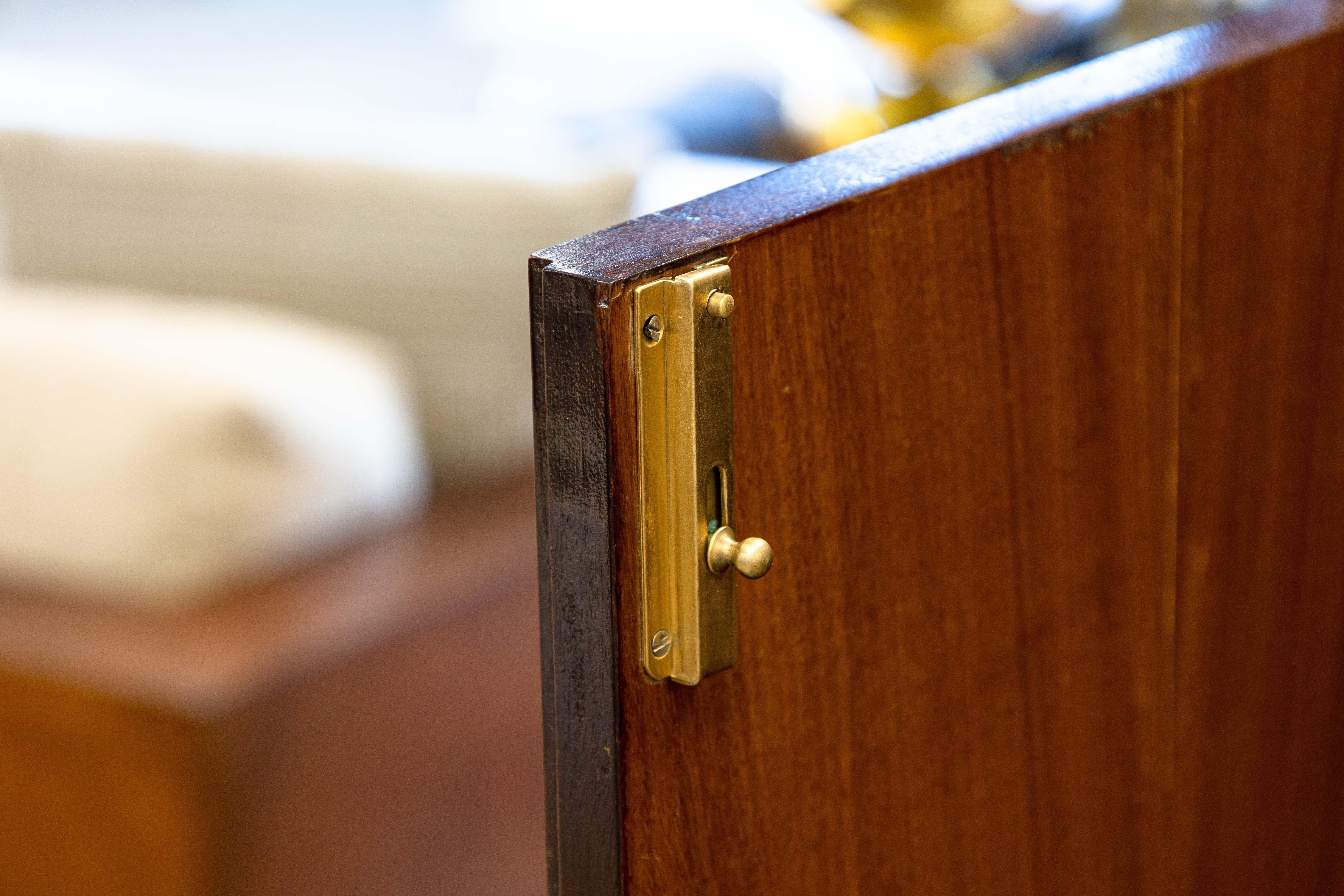 Credenza Edmondo Palutari per Vittorio Dassi 1960 Mid Century Modern Cabinet in vendita 5