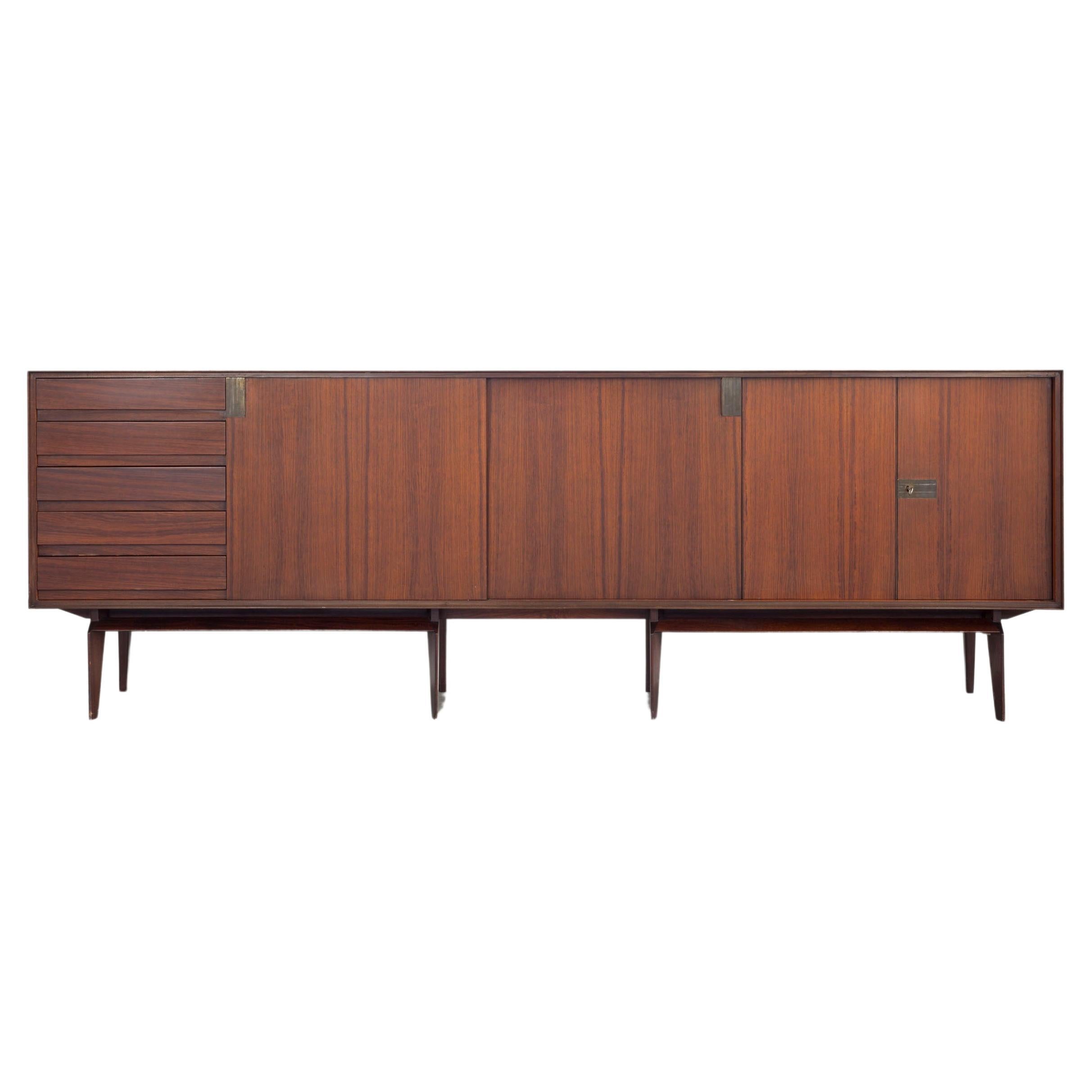 Edmondo Palutari Sideboard, Made by Dassi Mobili Iterni, 1960s