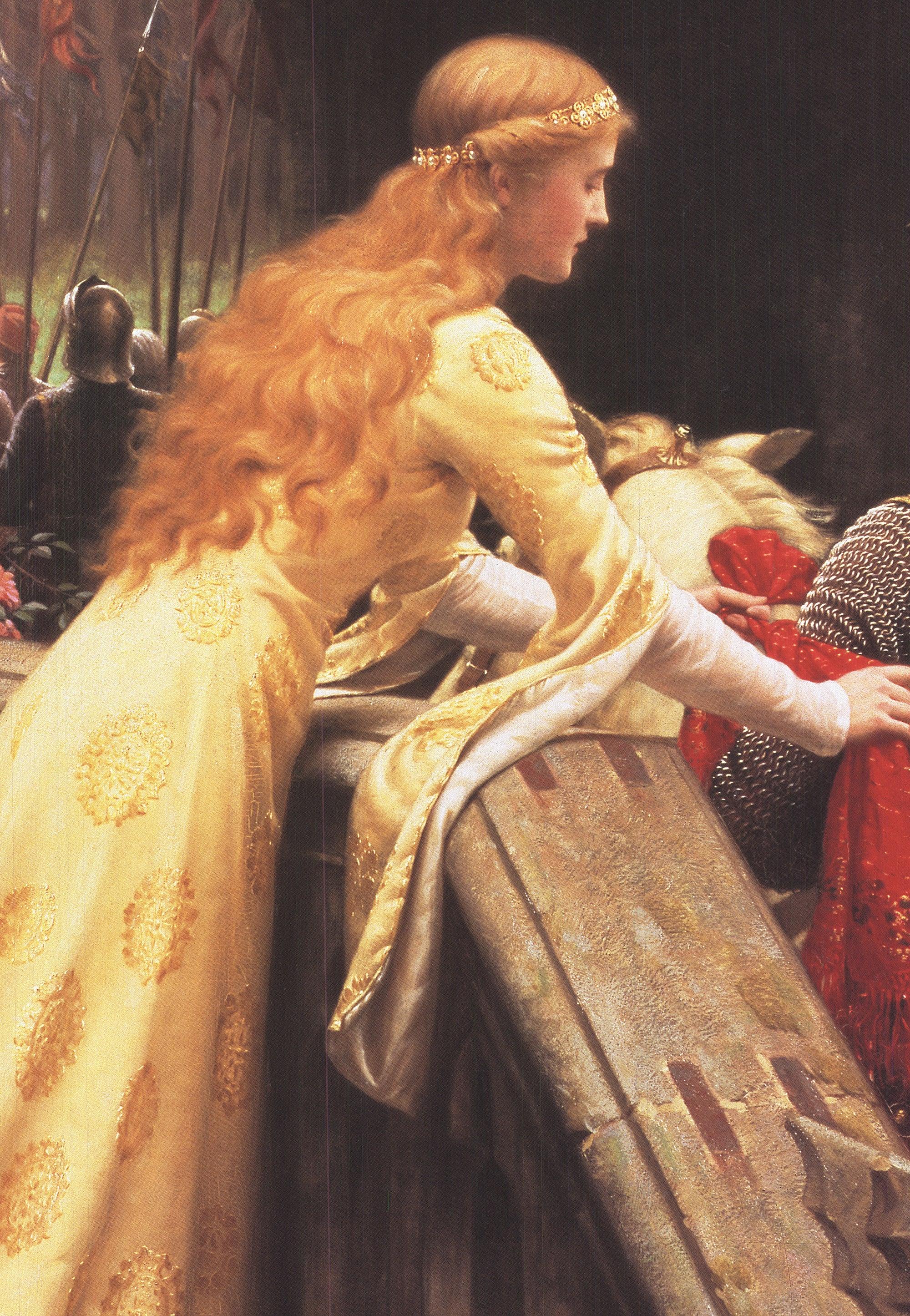 Edmund Blair Leighton 'God Speed' Offset Lithograph 3