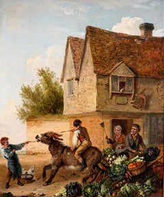 'The Stubborn' by Edmund Bristow (1787 – Eton – 1876) English Painter