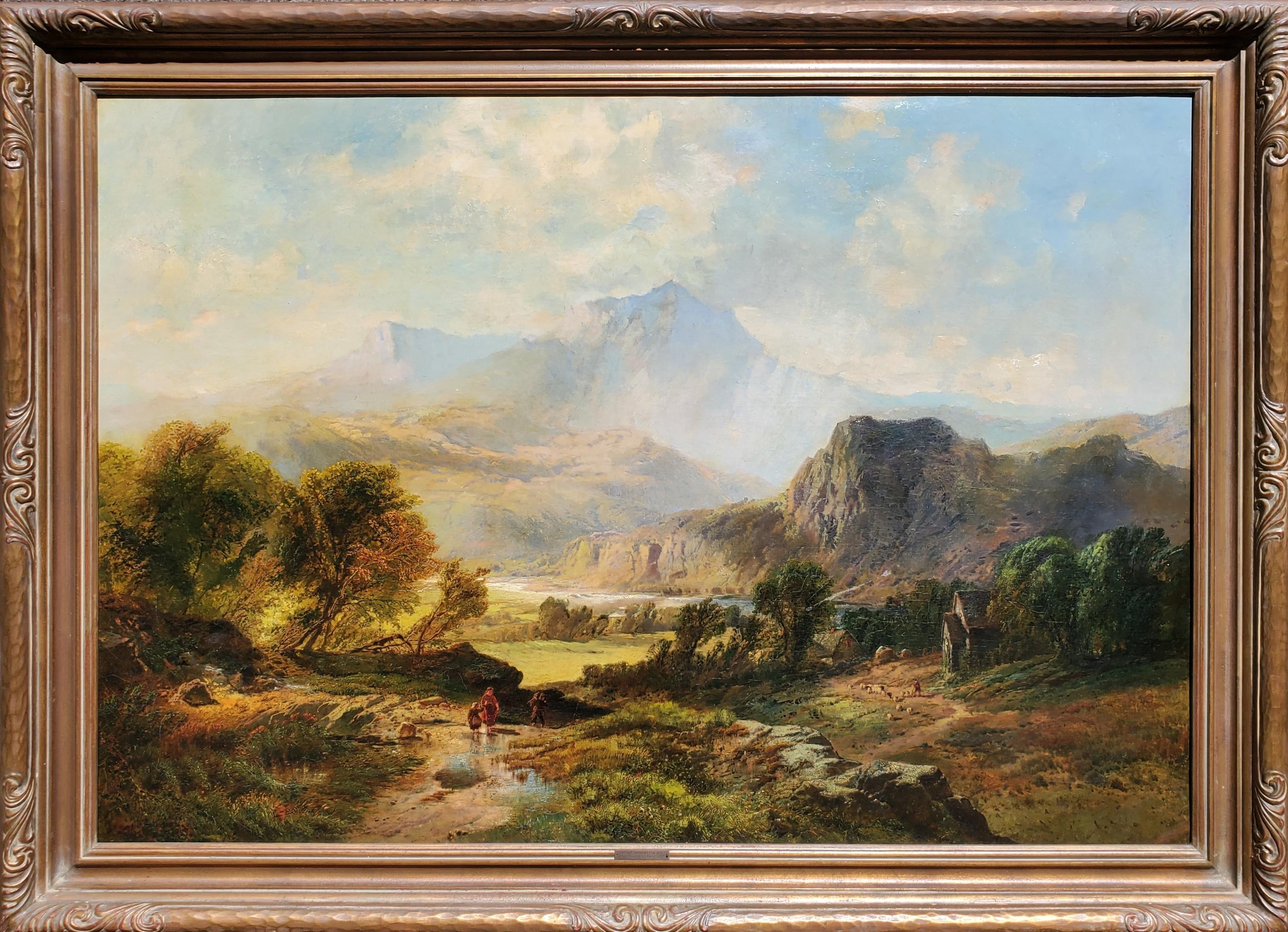 Monte Washington,  New Hampshire - Painting di Edmund Darch Lewis