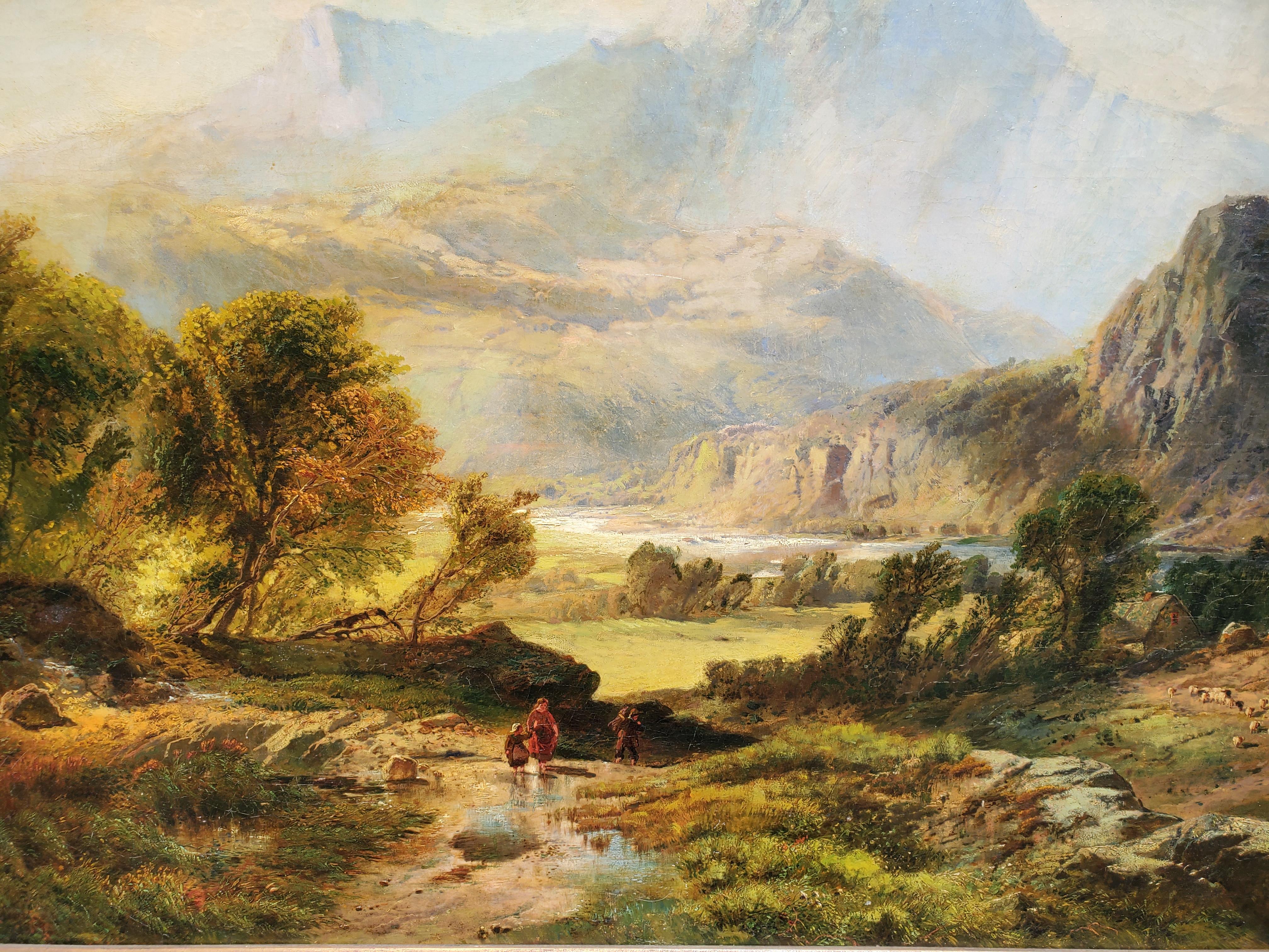 Monte Washington,  New Hampshire - Painting Hudson River School di Edmund Darch Lewis