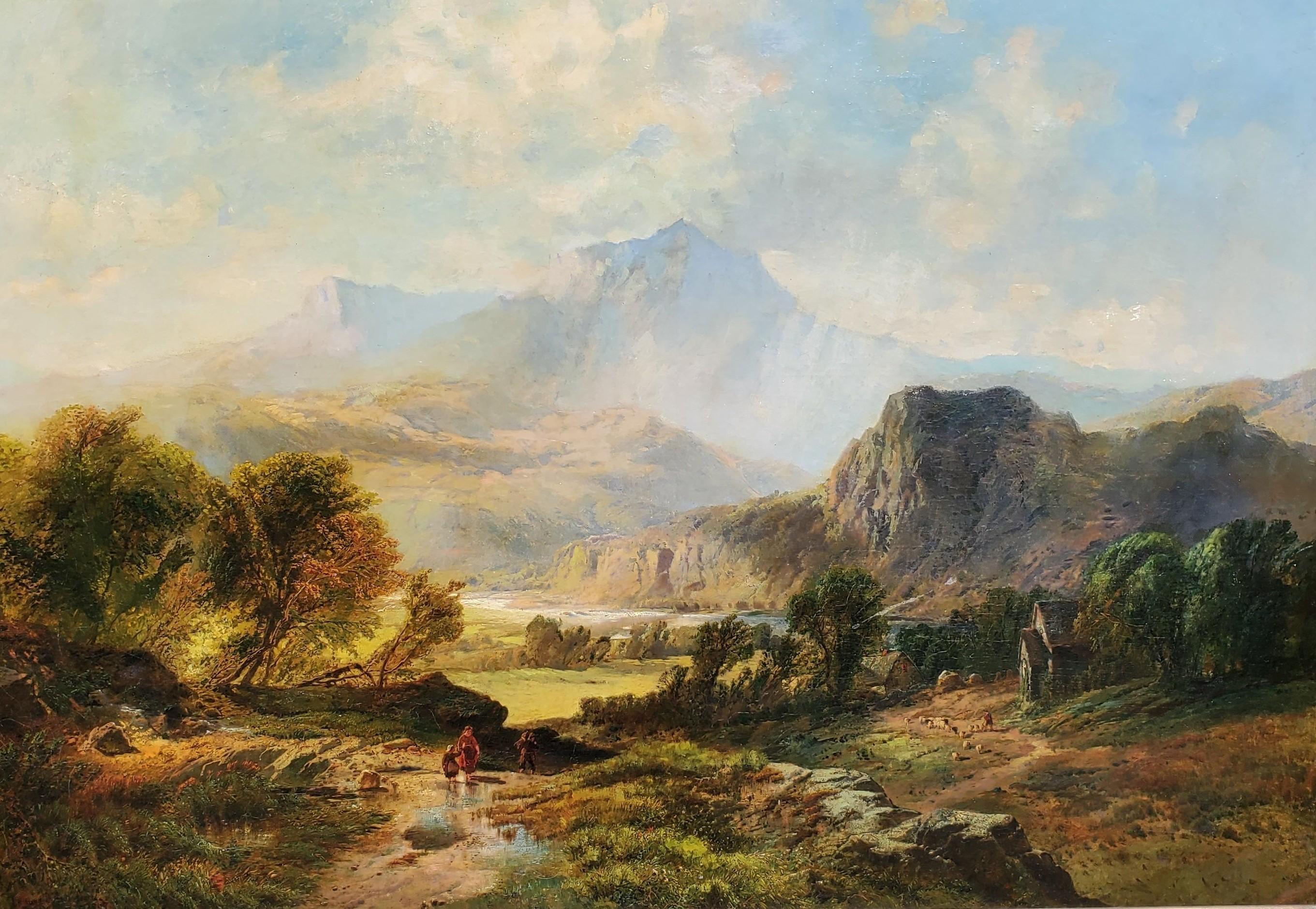 Landscape Painting di Edmund Darch Lewis - Monte Washington,  New Hampshire