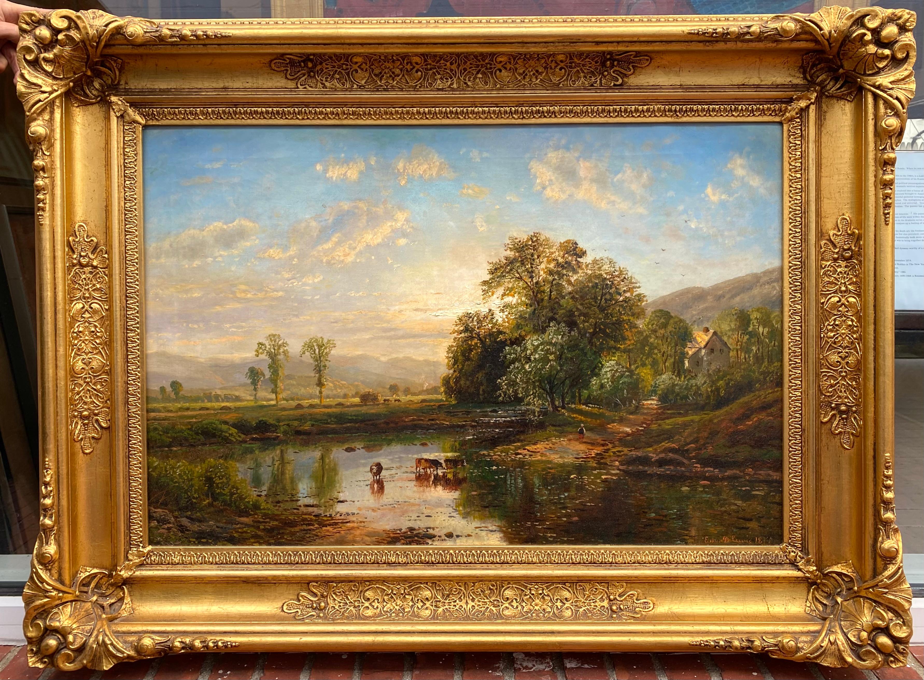 “Pennsylvania Beauty” - Painting by Edmund Darch Lewis
