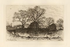 "The Wayside Inn" original etching