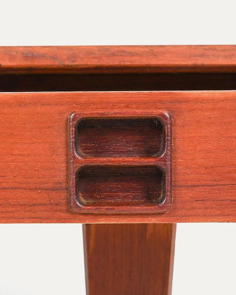 Mesa baja sobredimensionada de teca Edmund Jorgensen en Bueno estado para la venta en Los Angeles, CA