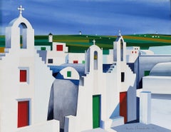 Mykonos Church Landscape 