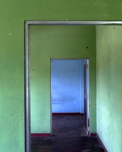 Green & Blue Interior, Ahangama #1  - Limited edition of 8