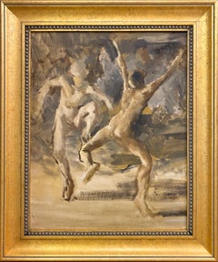 Antique Boys Dancing