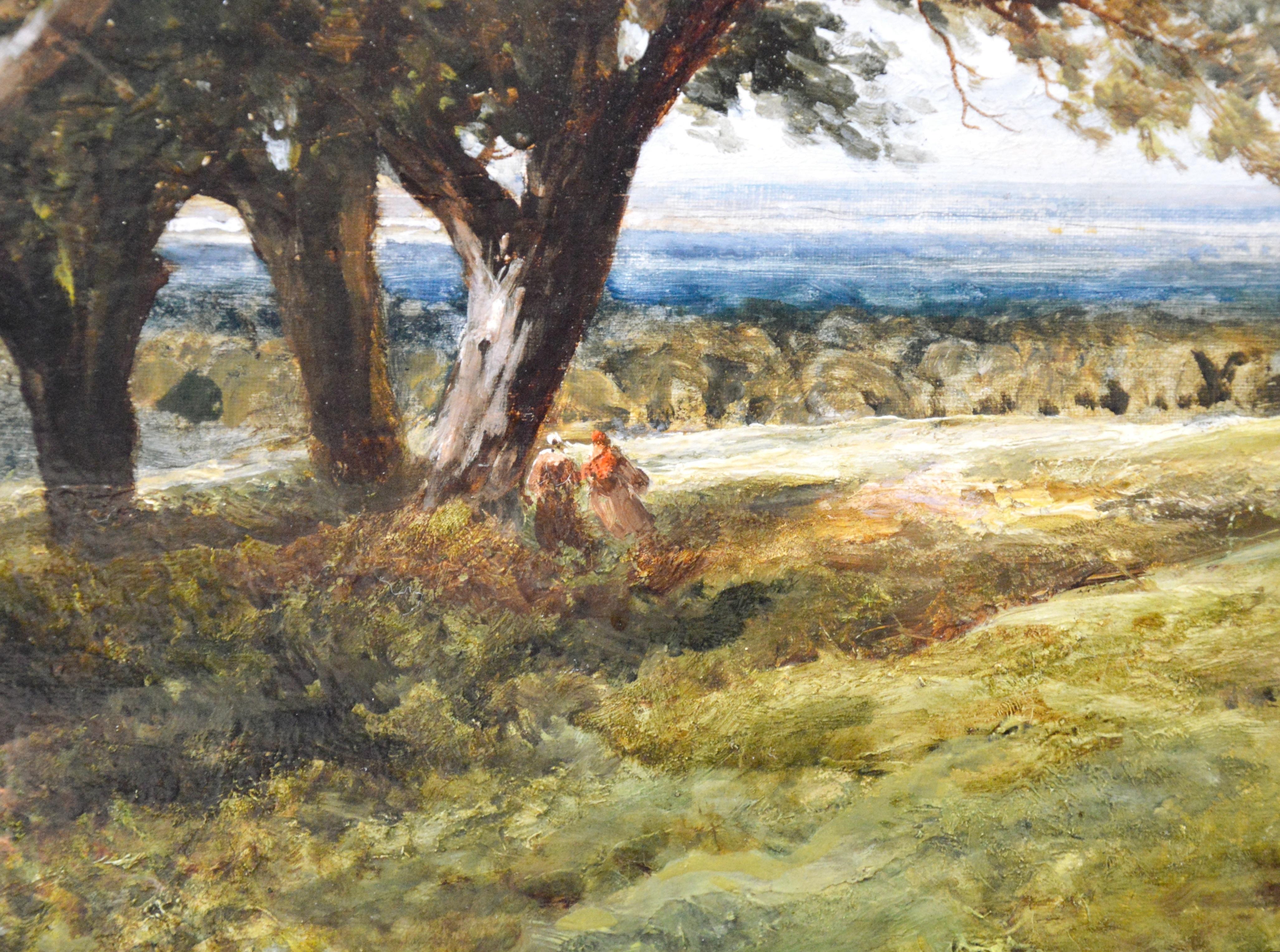 'On the South Downs' by Edmund Morison Wimperis (1835-1900).

A very large fine 19th century landscape oil on canvas by the eminent Victorian landscape painter Edmund Morison Wimperis. The painting is signed by the artist and hangs in a superb newly