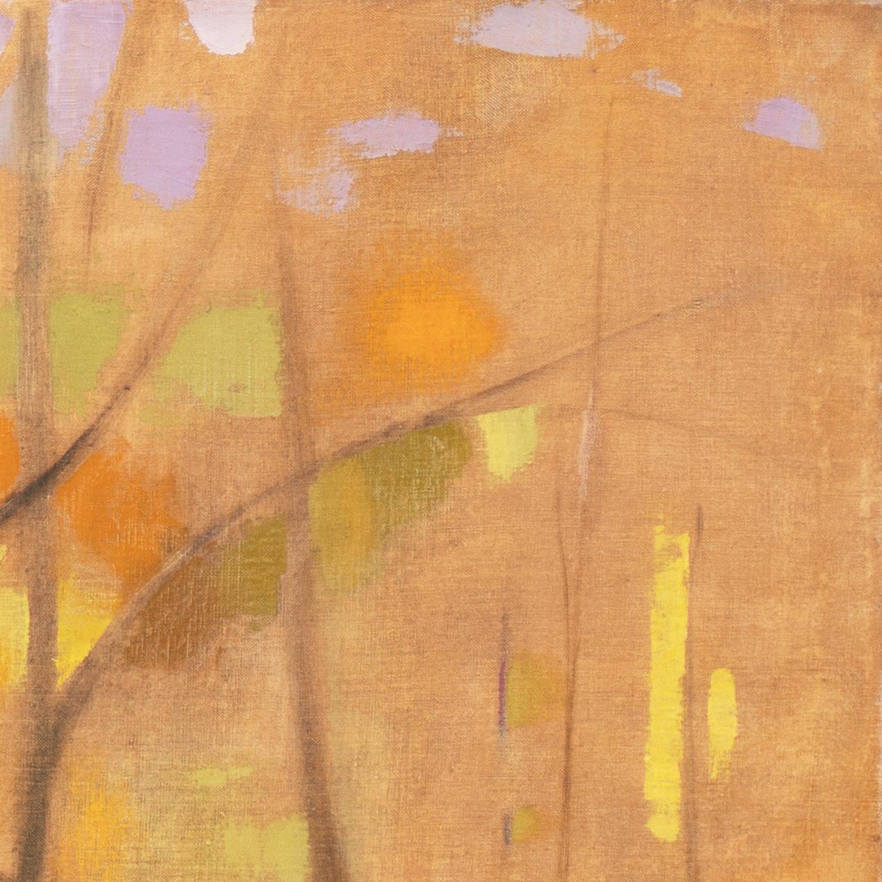  Trees at Sunset  (Trees at Sunset), grande huile, muse de Philadelphie, Yale, artiste d'op-Ed du PAFA en vente 1