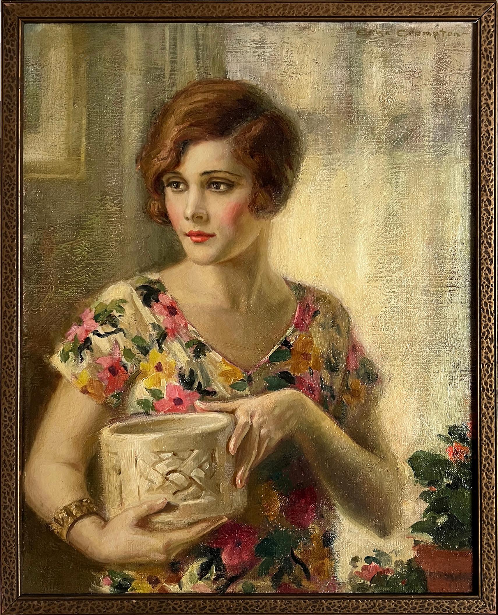 Este retrato de Fannie Hurst puede haber adornado 
la portada de otra importante revista de quiosco.
Lo más probable es que fuera una portada alternativa no publicada para Redbook.  
Una de las autoras más leídas fue pintada por una de las