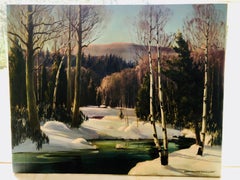 Edna Engelhardt "Snow Scene"