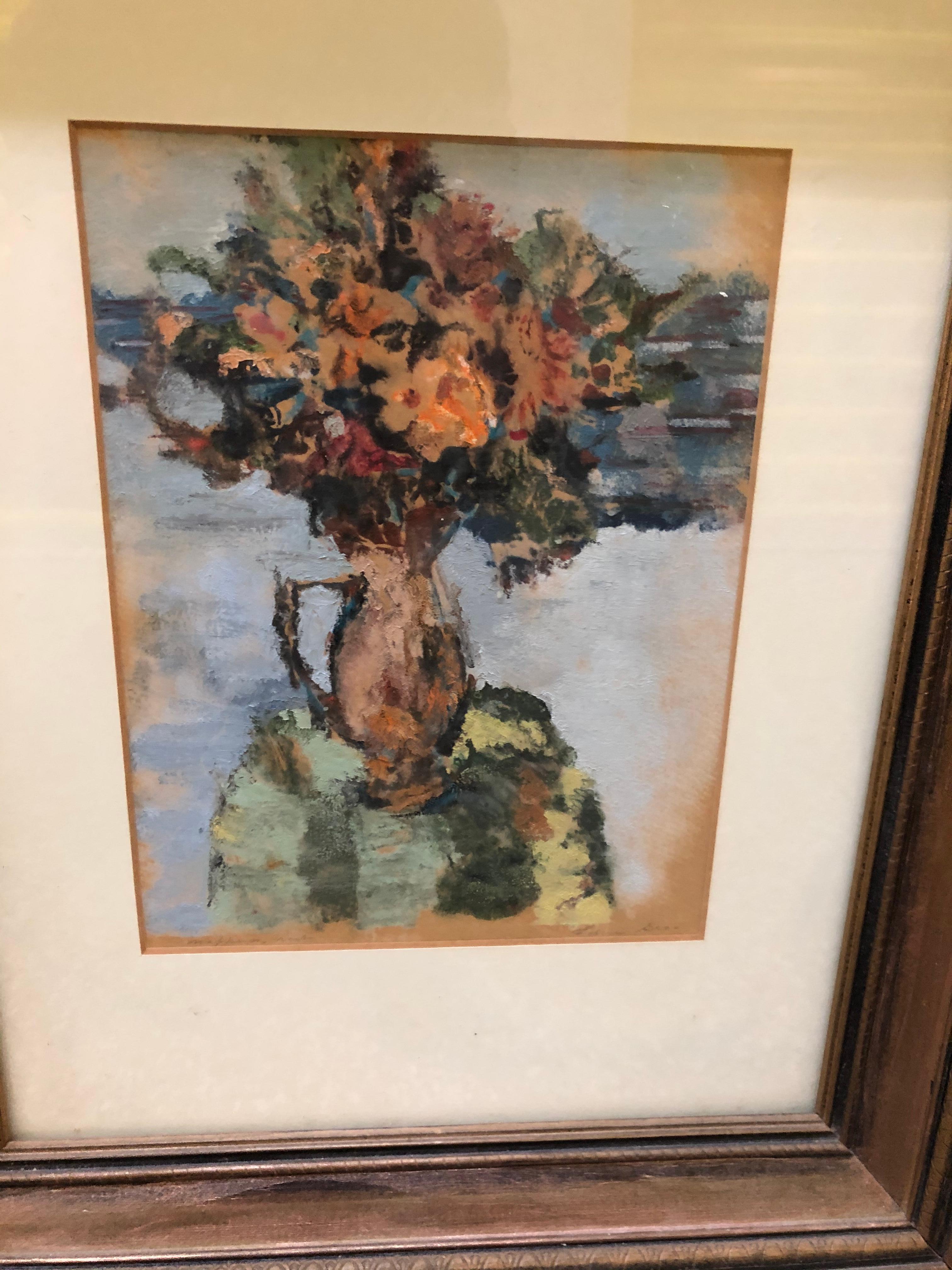 Still-Life Painting di Edna Gass, Early 20th Century - Natura morta di Edna Gass