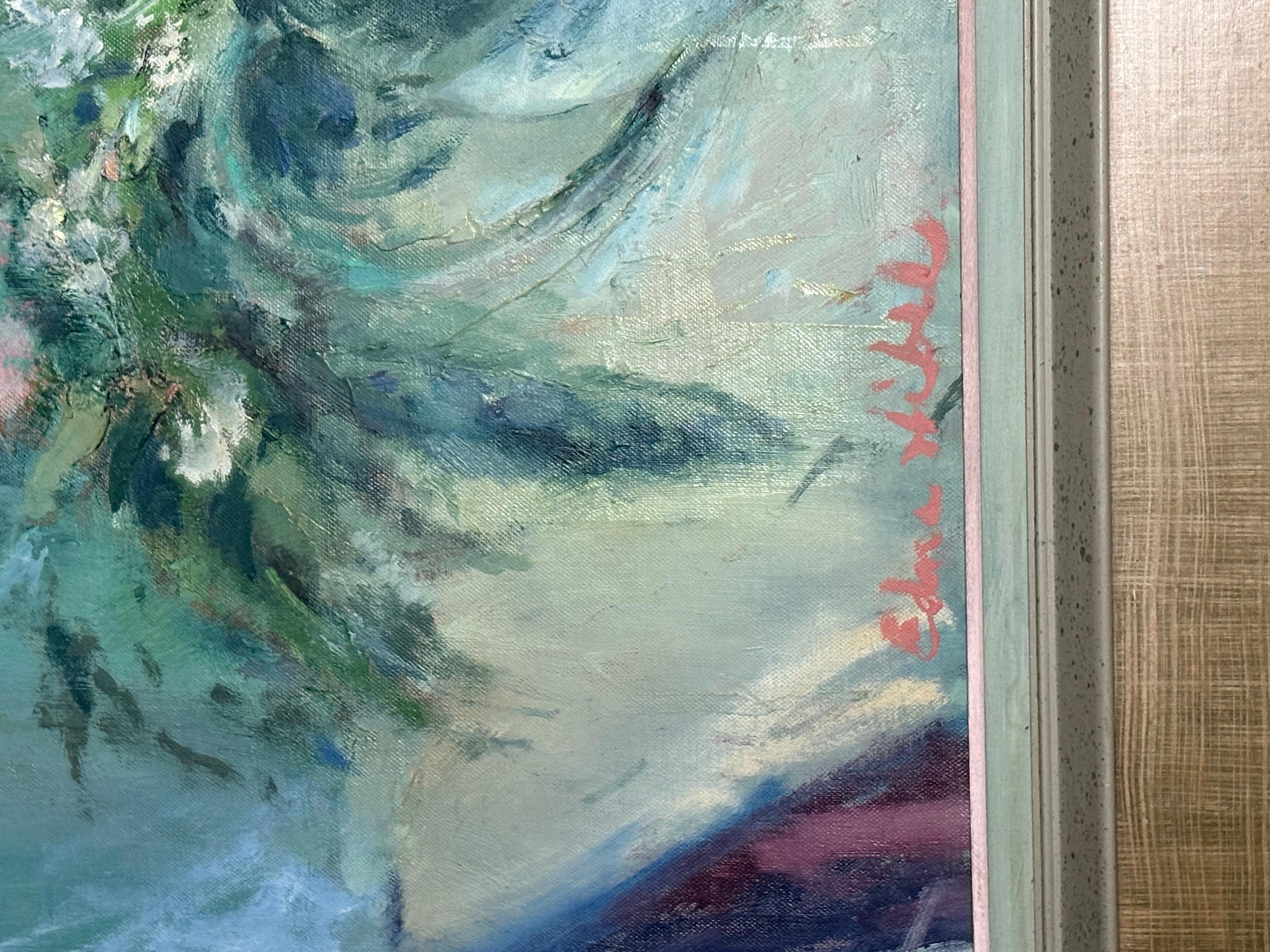 Quadro originale di Edna Hibel su tavola 