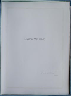 Two Fine Prints from the David Suite by Edna Hibel, 1978