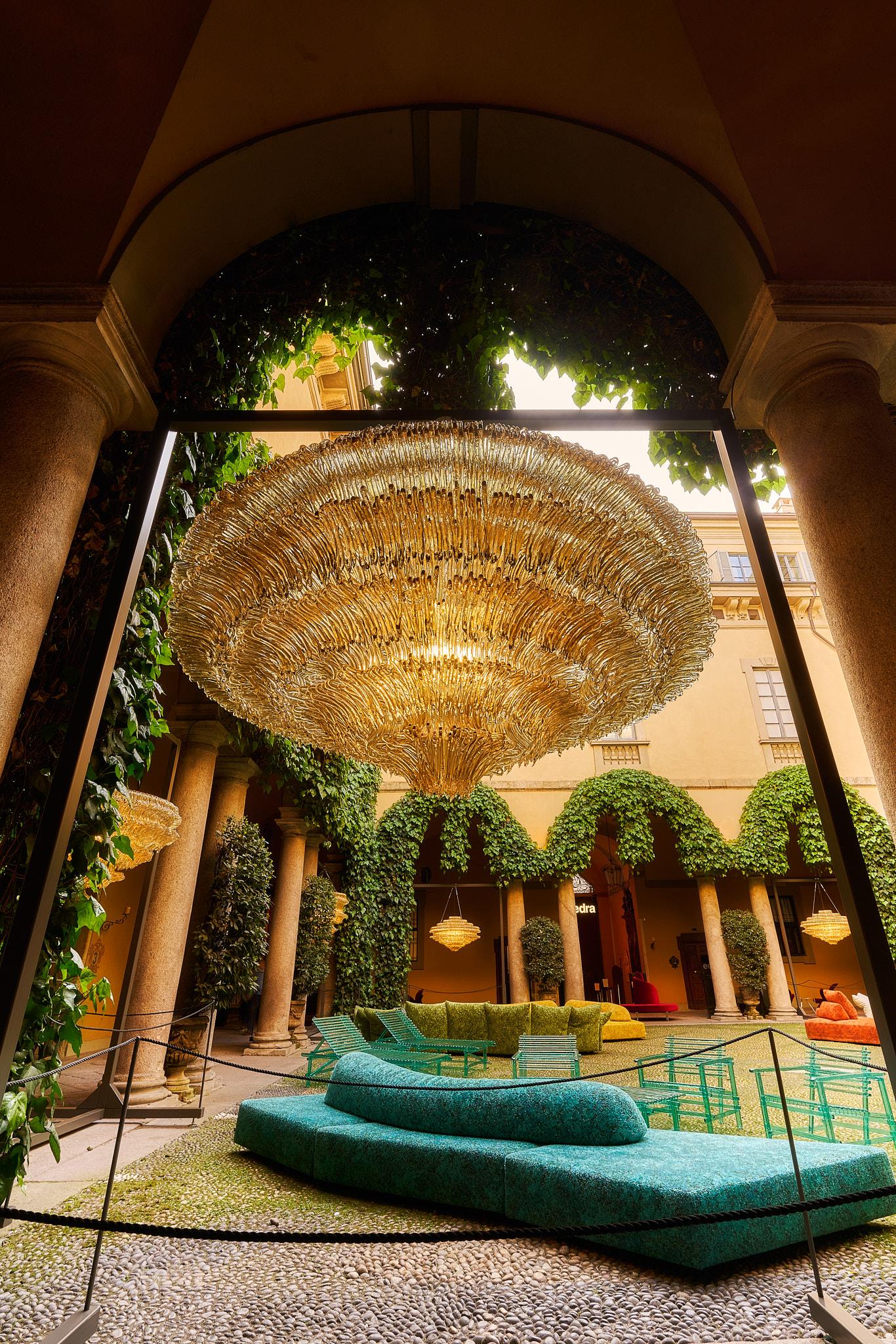 Italian Edo 3 Chandelier by Jacopo Foggini For Sale