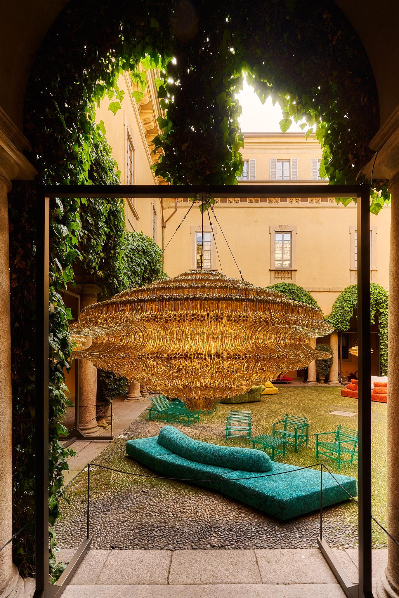 Hand-Crafted Edo 3 Chandelier by Jacopo Foggini For Sale