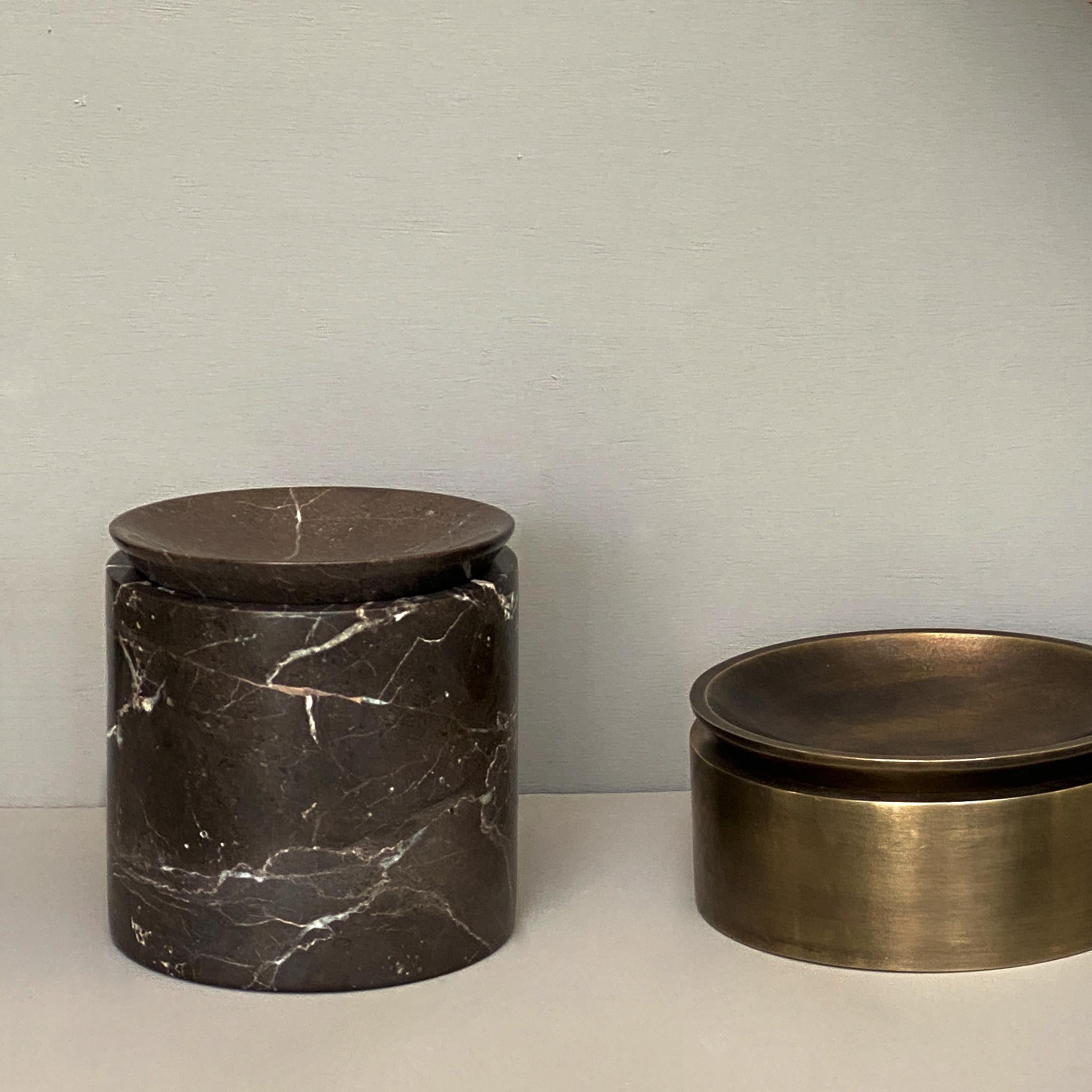 Danish EDO Canister L, Shadow Black For Sale