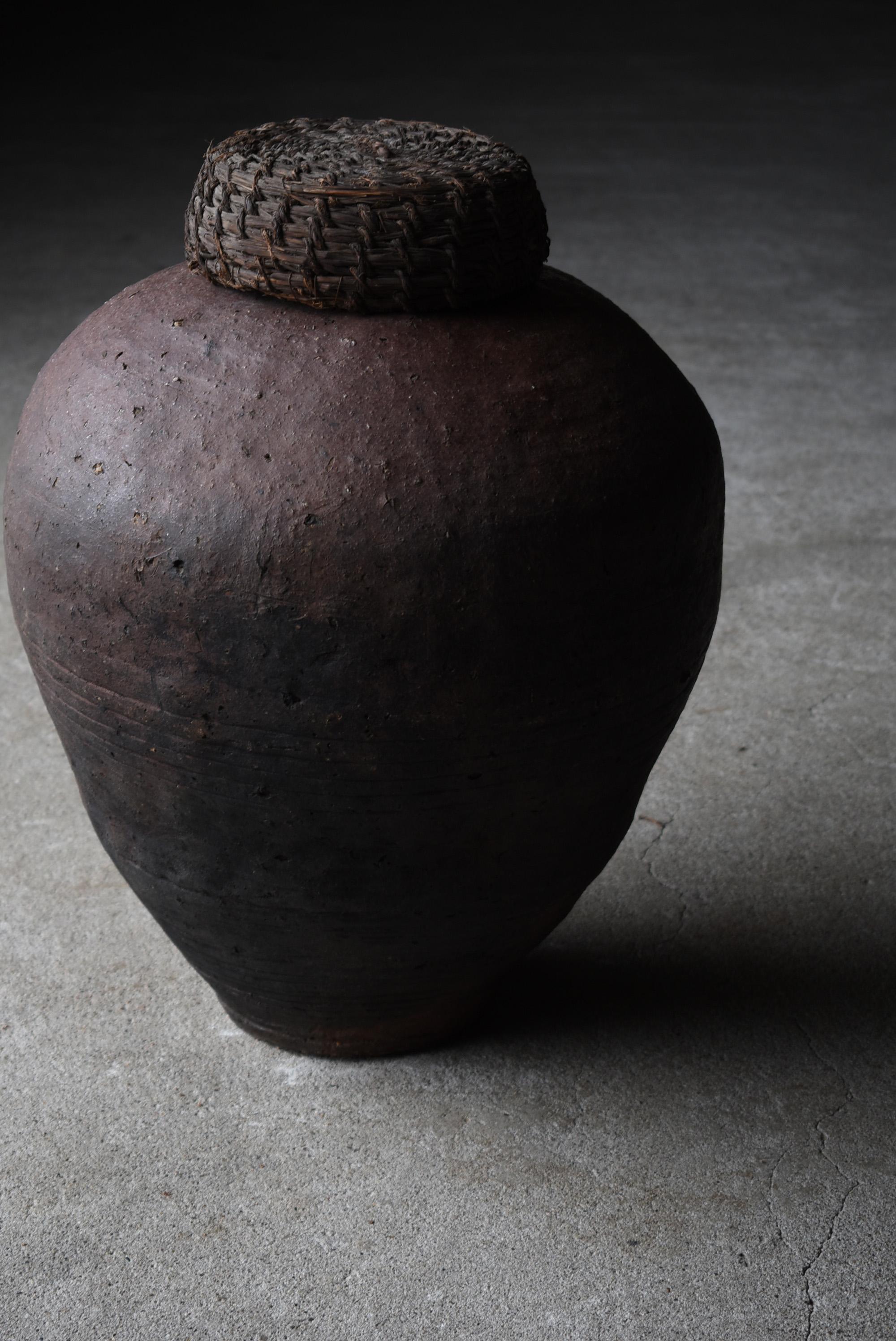 Edo Period 1700-1860 Japanese Tsubo Shigaraki Pottery Vase Pot Jar Ceramic 3