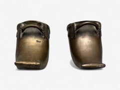 Edo Period, Bronze Japanese Samurai Stirrups, Japan, 18th c.