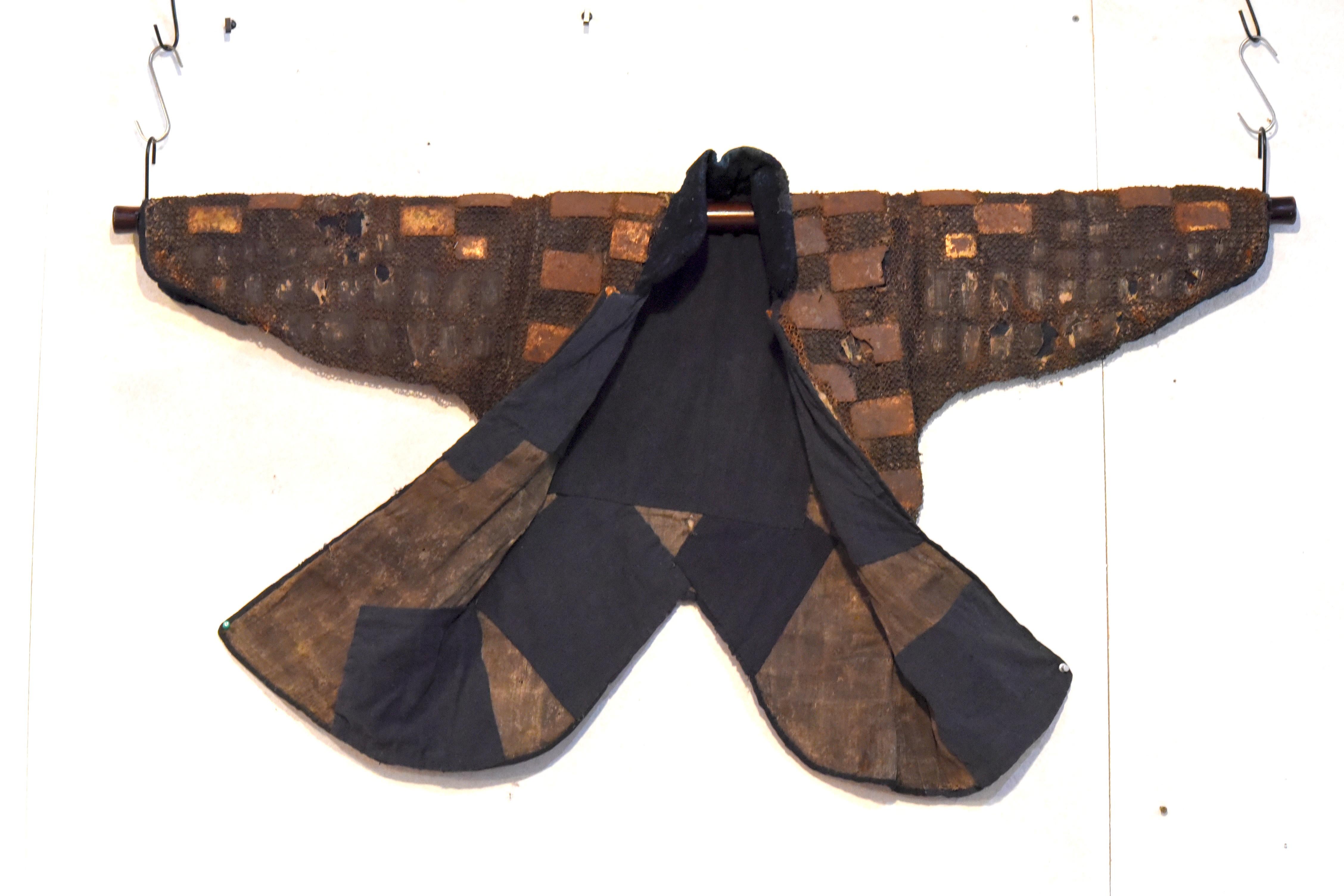Edo Period Chain Mail Armor Jacket, Kusari or Karuta, Japan For Sale at ...