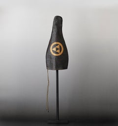 Edo Period Hojo Samurai Clan Katana Sword Handle Leather Cover, Yarisaya