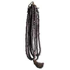 Edo Period Japanese Antique Massive Hyakumanben Buddhist Prayer Beads Wabisabi