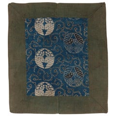 Edo Period Japanese Cushion Cover