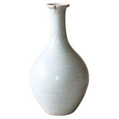Edo-period Japanese Kurawanka Hasami Ware Porcelain Tokkuri Flask