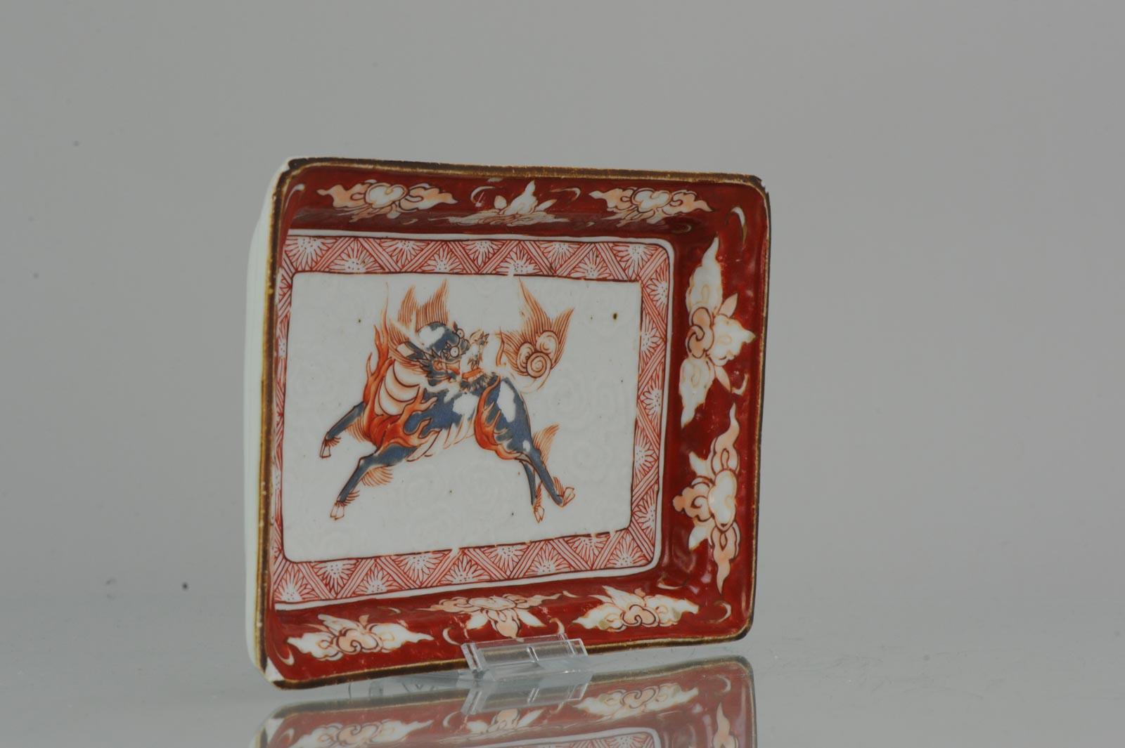 Edo Period Japanese Porcelain Plate Antique Ko-Kutani, Top Quality For Sale 1