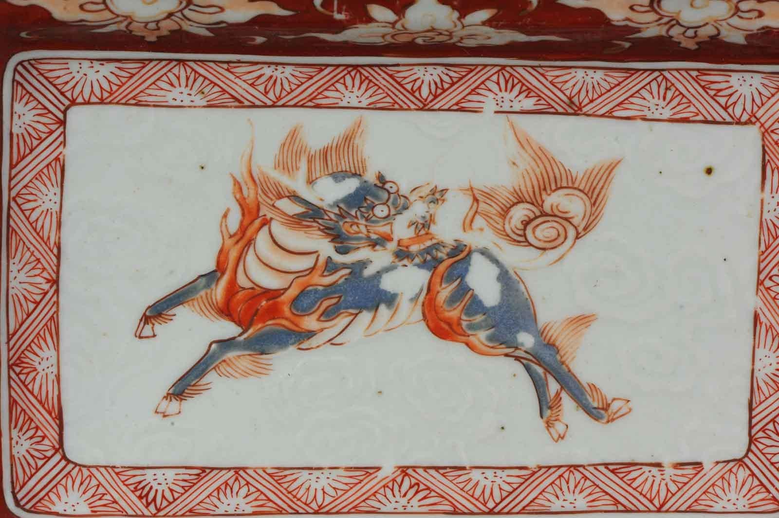 Assiette en porcelaine japonaise ancienne Ko-Kutani de la période Edo, de qualité supérieure en vente 2
