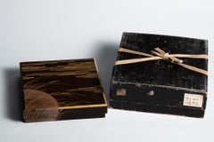 Edo Period Kaga Maki-e Suzuribako, Moon & Rabbit