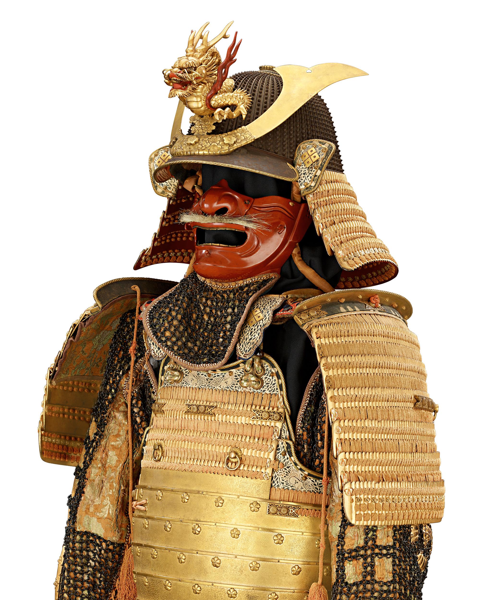 Edo Period Samurai Suit Of Armor 3