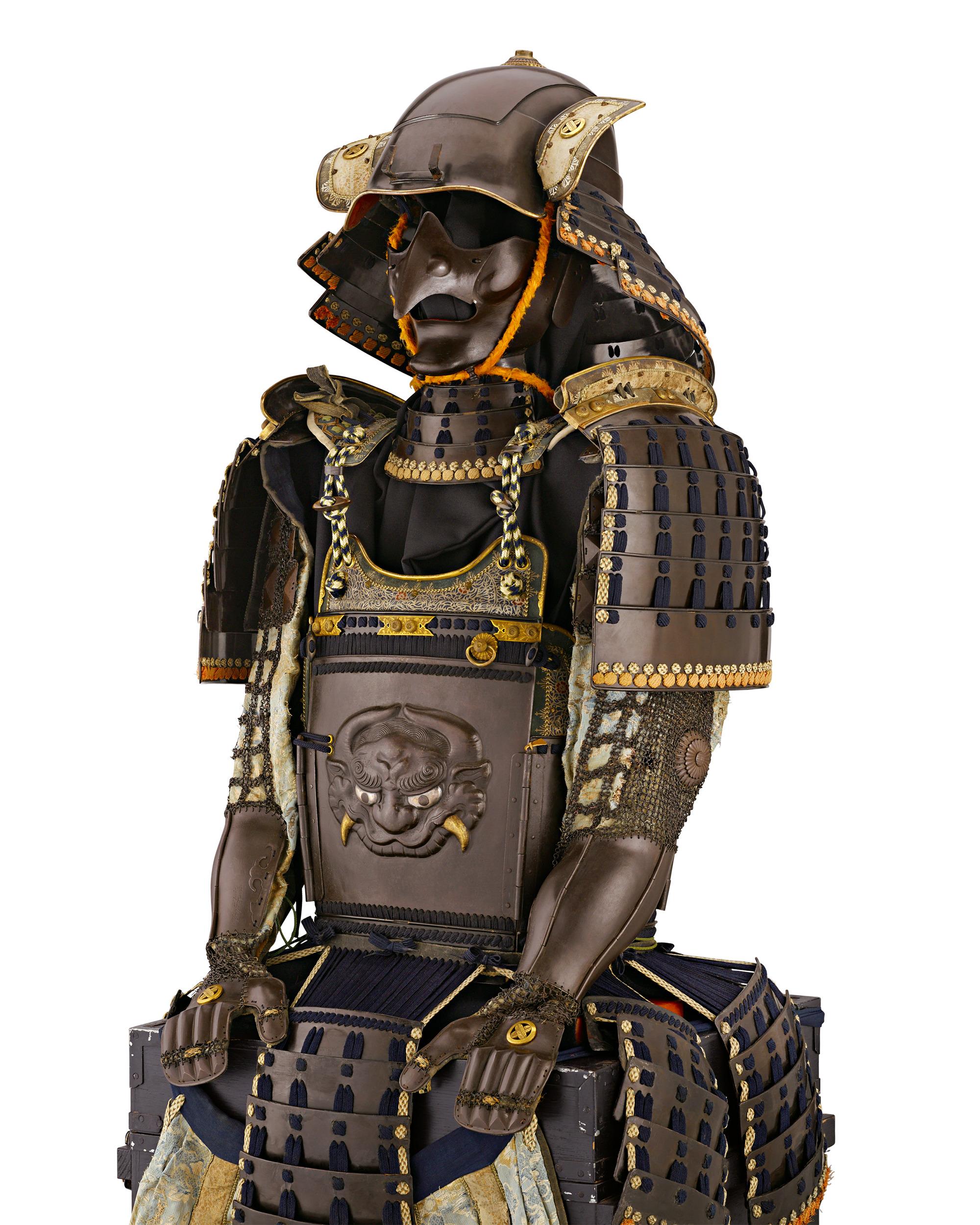 Asian Edo Period Samurai Suit Of Armor For Sale