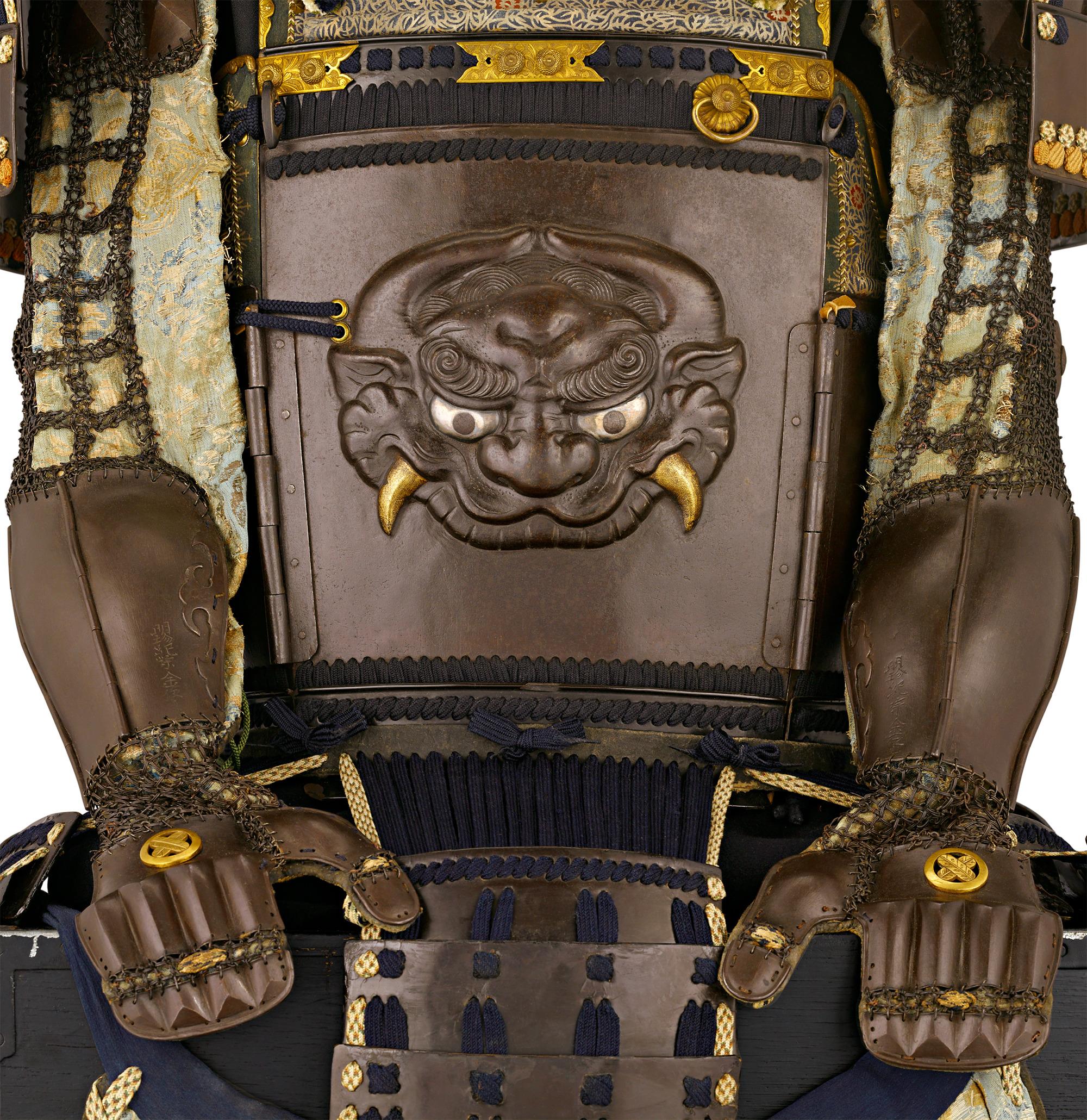 18th Century and Earlier Edo Period Samurai Suit Of Armor For Sale