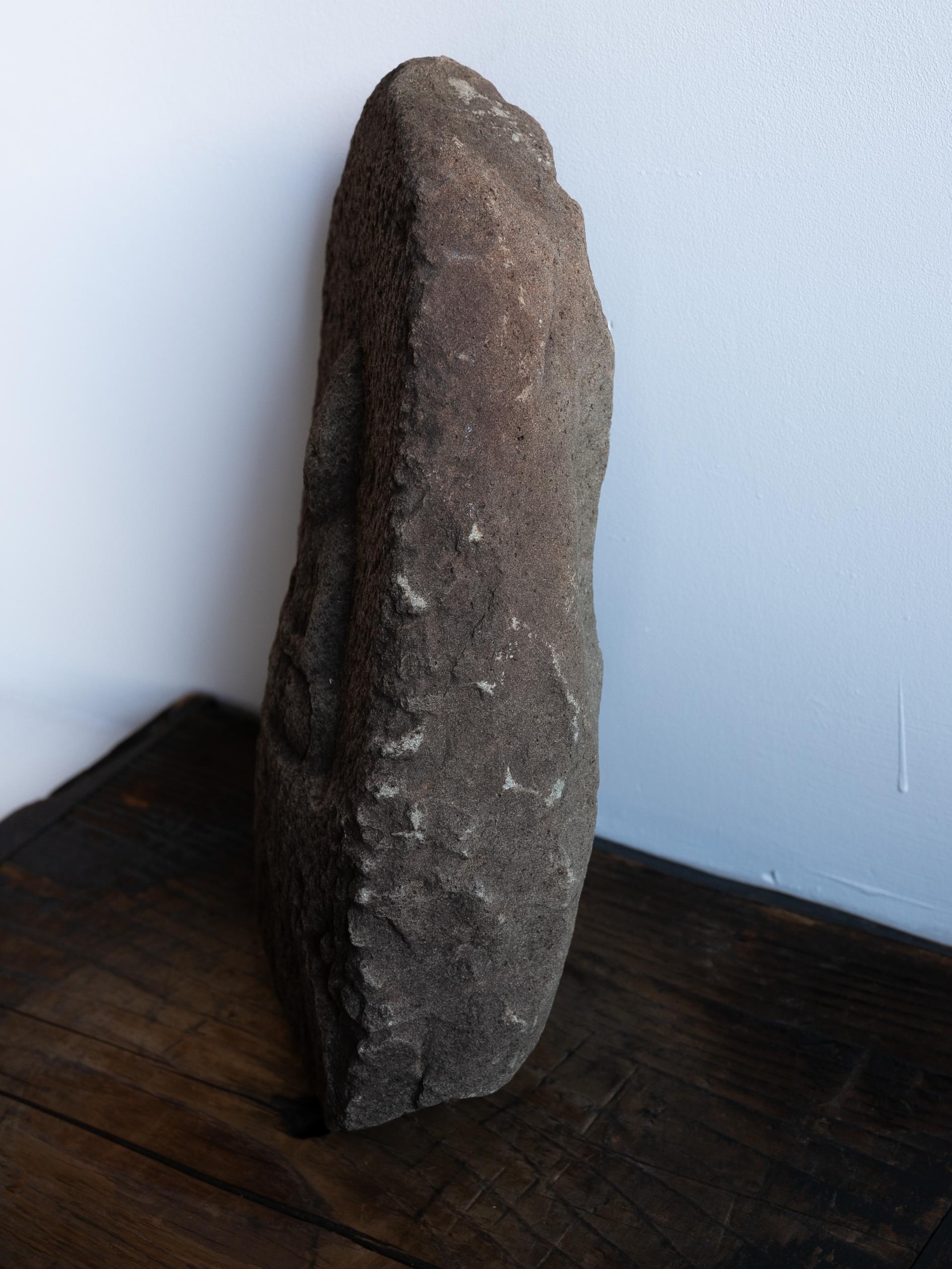Buda de piedra del periodo Edo/1600/Estatua de Buda japonesa antigua/Ornamento de jardín Piedra en venta