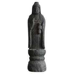 Edo Period Wooden Antique Buddha Statue / Sculpture Buddha / 1750-1850
