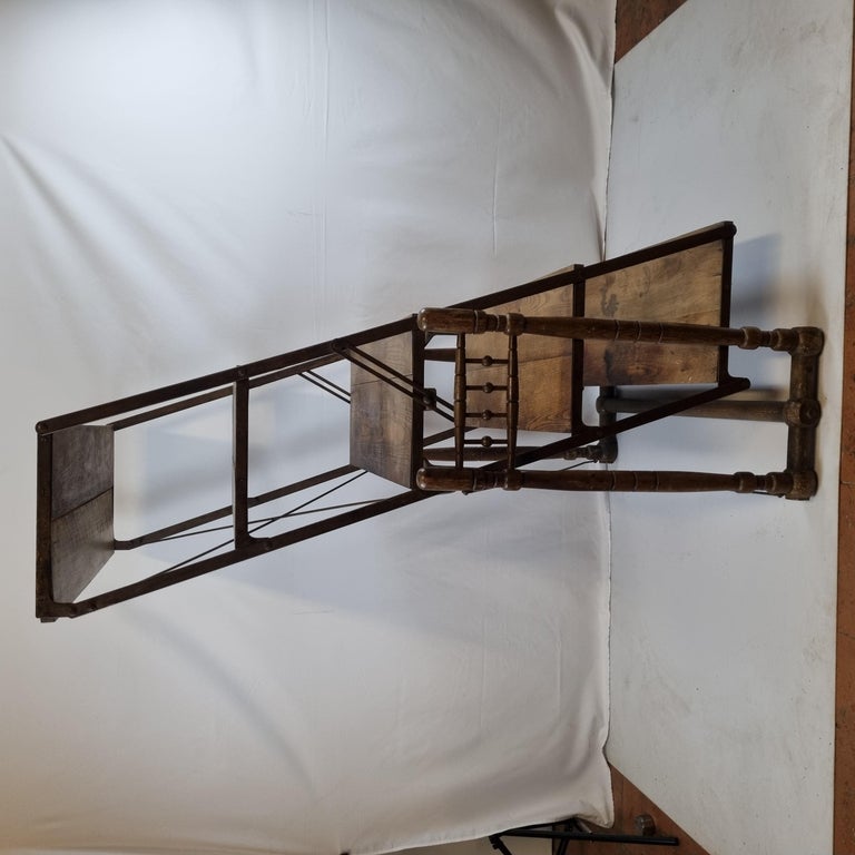 Edoardian Iron and Wood Etagere-Table For Sale at 1stDibs
