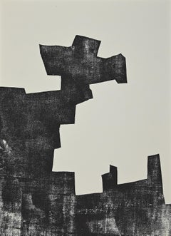 Composition - Original Lithograph by Edoardo Chillida - 1968