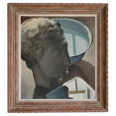 Edoardo Giordano (1904-1974), Oil On Board, 1930