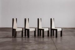 Edoardo Landi "540" Dining Chairs for Nikol International, 1973, Set of 4