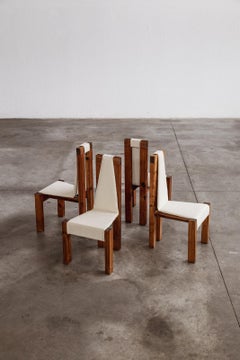 Edoardo Landi "540" Dining Chairs for Nikol International, 1973, Set of 4