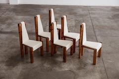 Edoardo Landi "540" Dining Chairs for Nikol International, 1973, Set of 6