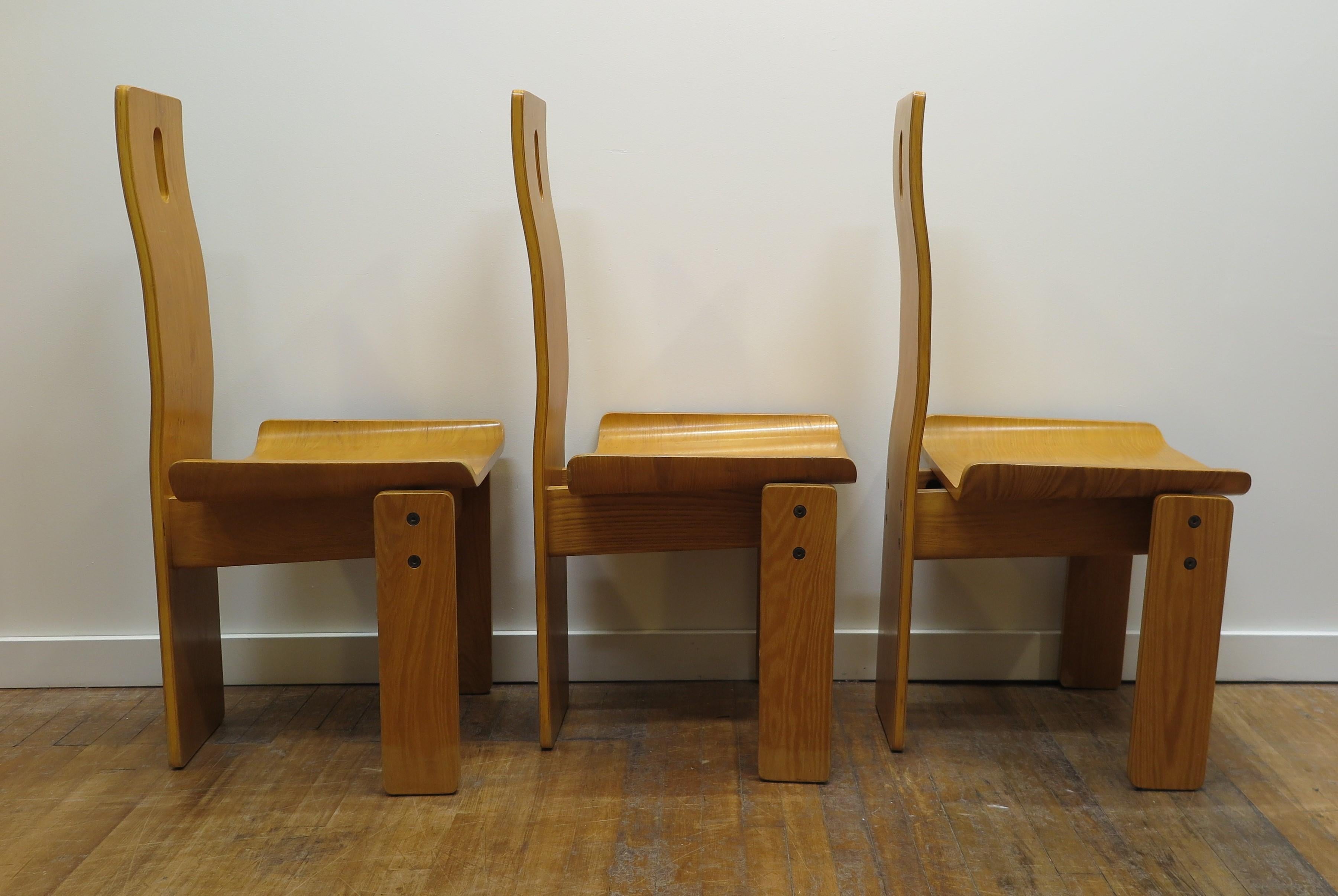 Oak Edoardo Landi Diego Dinning Chairs
